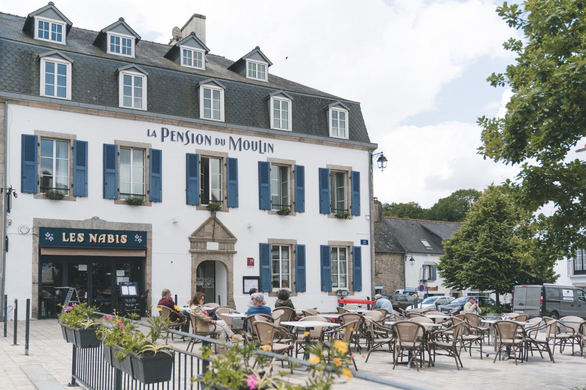Logis Hotel Et Restaurant La Pension Du Moulin Pont-Aven Eksteriør bilde